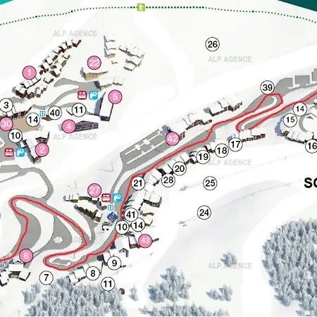 Apartamento Résidence Le Squaw Valley - + 4/5 Pers - Le Squaw Valley - 042sq -plagne Villages Mae-6104 La Plagne
